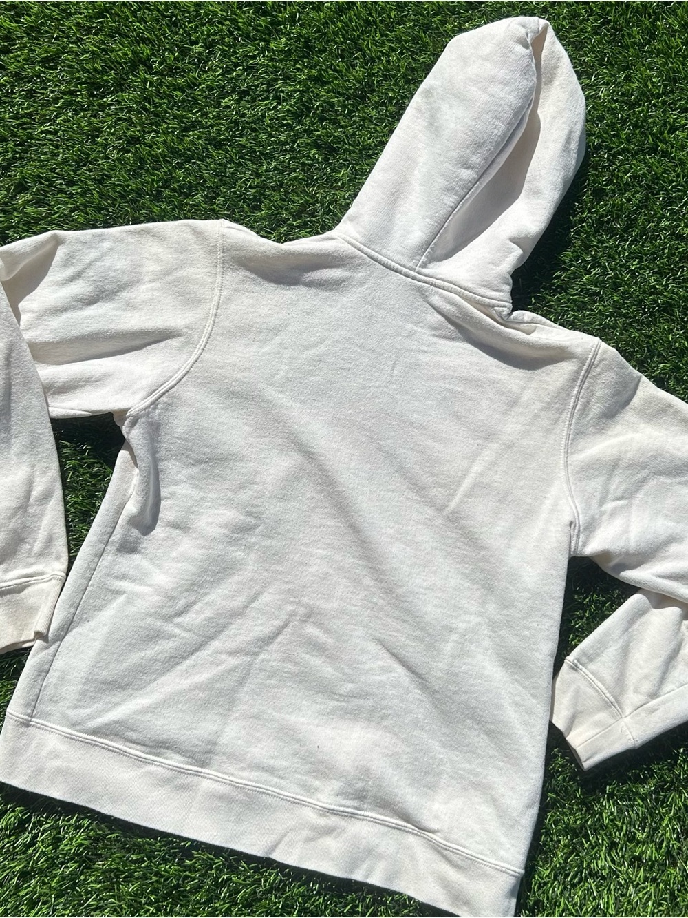 Harley-Davidson Cream Zip-Up Hoodie - Picture 4 of 5
